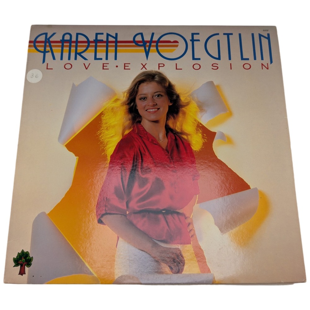 Karen Voegtlin Love Explosion LP Greentree R-3727 (1981 US) EX/VG+
